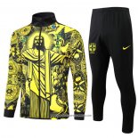 Tuta da Track Giacca Brasile Giallo Jesus 24-25