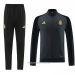 Tuta da Track Giacca Real Madrid 23/24 Grigio