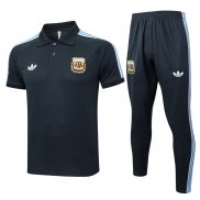 Conjunto Polo Argentina 25/26 Grigio