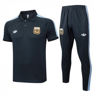 Conjunto Polo Argentina 25/26 Grigio
