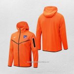 Giacca con Cappuccio Atletico Madrid 22/23 Arancione