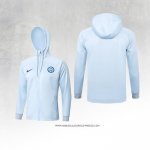 Giacca con Cappuccio Inter 23/24 Blu