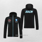 Giacca con Cappuccio Napoli 22/23 Nero