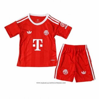Maglia Bayern Monaco Portiere 25/26 Bambino Rosso