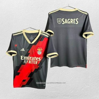 Maglia Benfica Special 25/26 Nero Rosso Thailandia