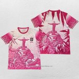 Maglia Brasile Jesus 25/26 Rosa Thailandia