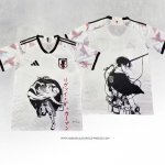 Maglia Giappone Anime Attack On Titan 24/25 Bianco Thailandia