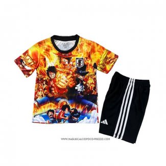 Maglia Giappone Dragon Ball 2025 Bambino Giallo