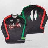 Maglia Palestina Special 25/26 Manica Lunga Nero