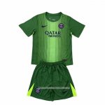 Maglia Paris Saint-Germain Portiere 25/26 Bambino Verde