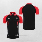Maglia Polo Ajax 22/23 Nero e Rosso