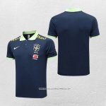 Maglia Polo Brasile 23/24 Blu