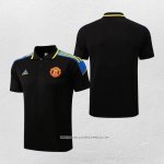 Maglia Polo Manchester United 22/23 Nero