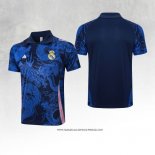 Maglia Polo Real Madrid Dragon 24/25 Blu