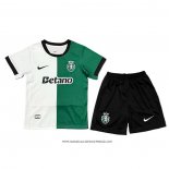 Maglia Sporting Special 25/26 Bambino Bianco Verde
