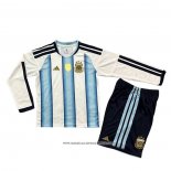 Prima Maglia Argentina 2026 Bambino Manica Lunga