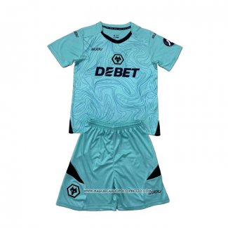 Prima Maglia Wolves Portiere Bambino 24-25