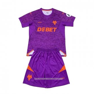 Terza Maglia Wolves Portiere Bambino 24-25