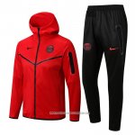 Tuta con Cappuccio Paris Saint-Germain 22/23 Rosso