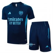 Tuta da Track Arsenal 25/26 Manica Corta Blu - Pantaloncini