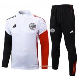 Tuta da Track Felpa Ajax 25/26 Bambino Bianco