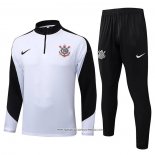 Tuta da Track Felpa Corinthians 25/26 Bianco