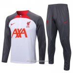 Tuta da Track Felpa Liverpool 22/23 Bianco