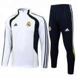 Tuta da Track Felpa Real Madrid 25/26 Bianco
