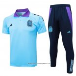 Conjunto Polo Argentina 2024 Blu -25