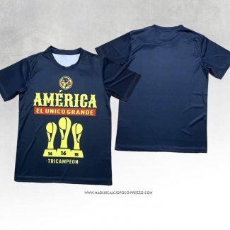 Maglia America Champion 2024 Blu Thailandia