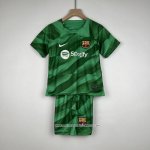 Maglia Barcellona Portiere 23/24 Bambino Verde