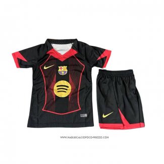 Maglia Barcellona Special 25/26 Bambino Nero Rosso