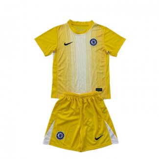 Maglia Chelsea Portiere 25-26 Bambino Giallo