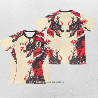 Maglia Giappone Y-3 Dragon 25/26 Bianco Rosso Thailandia