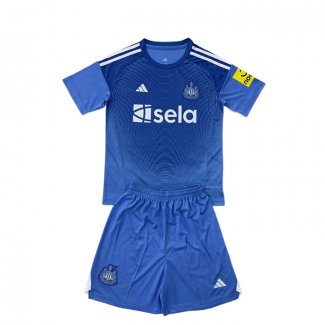 Maglia Newcastle United Portiere 25/26 Bambino Blu