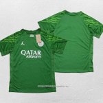 Maglia Paris Saint-Germain Portiere 25/26 Verde Thailandia