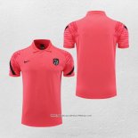 Maglia Polo Atletico Madrid 22-23 Rosa