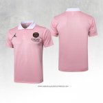 Maglia Polo Paris Saint-Germain Jordan Rosa 24-25