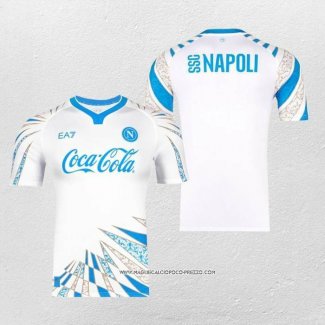 Maglia Prematch Napoli 25/26 Bianco