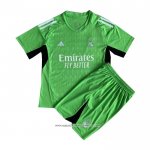 Maglia Real Madrid Portiere 23/24 Bambino Verde