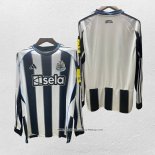 Prima Maglia Newcastle United 25/26 Manica Lunga