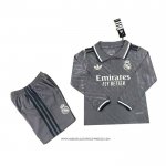 Terza Maglia Real Madrid Bambino Manica Lunga 24-25