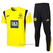 Tuta da Track Borussia Dortmund 23-24 Manica Corta Giallo