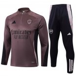 Tuta da Track Felpa Arsenal Grigio 24-25 Purpura