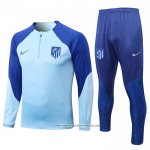 Tuta da Track Felpa Atletico Madrid 22/23 Blu