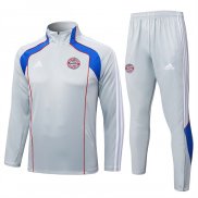 Tuta da Track Felpa Bayern Monaco 25/26 Grigio