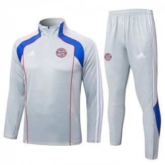 Tuta da Track Felpa Bayern Monaco 25/26 Grigio
