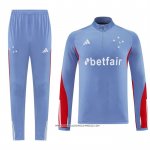 Tuta da Track Felpa Cruzeiro 25/26 Blu