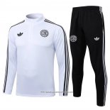 Tuta da Track Felpa Germania 125 Aniversario 25/26 Bambino Bianco