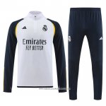 Tuta da Track Felpa Real Madrid 23/24 Bianco